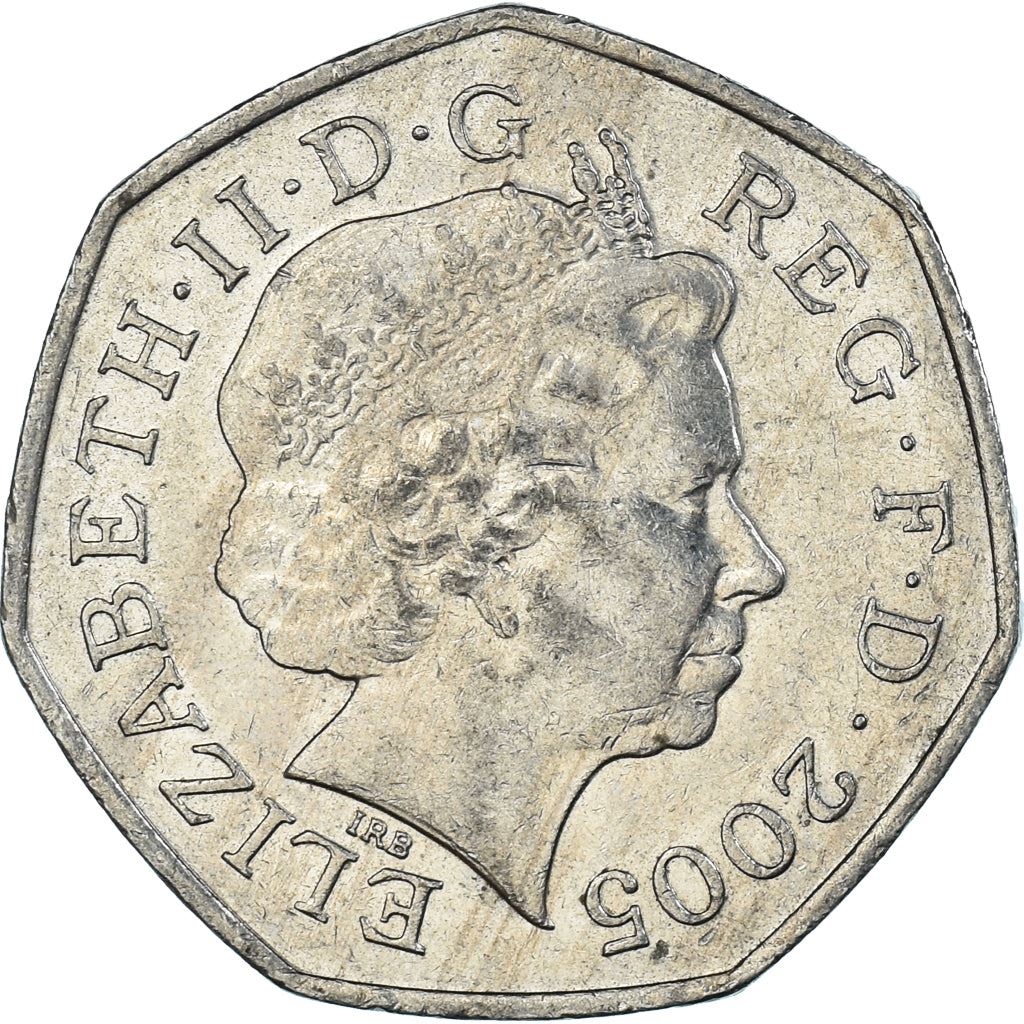 United Kingdom | 50 Pence Coin | Johnson's Dictionary | Km:1050 | 2005 - 2009