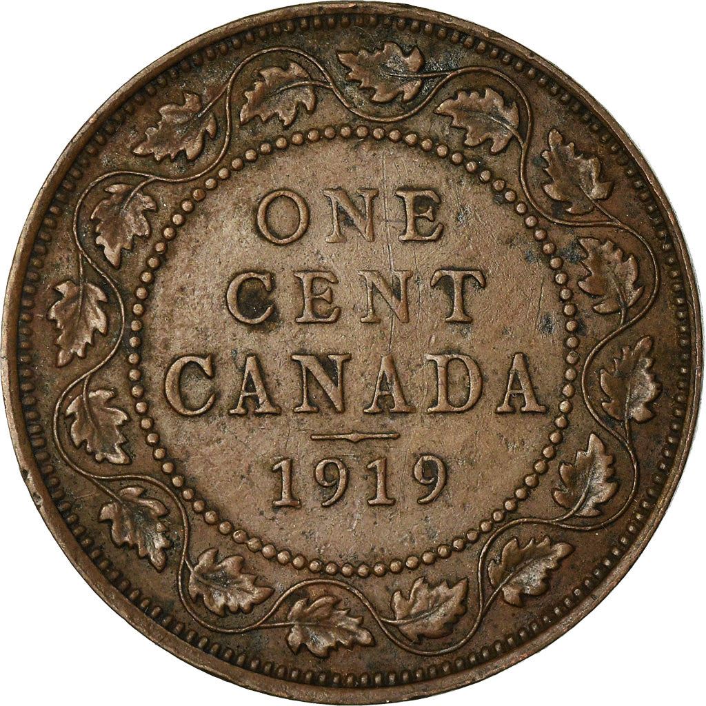 Canada | 1 Cent Coin | Bronze | KM:21 | 1912-1920
