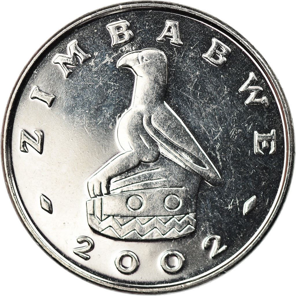 Zimbabwe | 20 Cents Coin | Birchenough bridge | Km:4A | 2001 - 2003