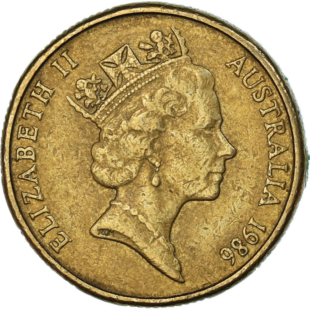 Australia | 1 Dollar Coin | International Year of Peace | Km:87 | 1986