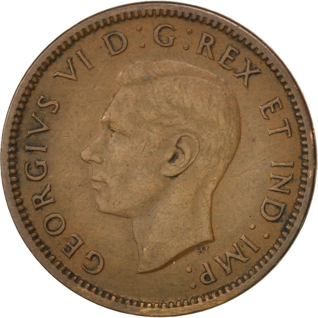 Canada | 1 Cent Coin | Bronze | KM:32 | 1937-1947