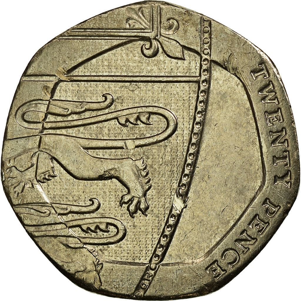 United Kingdom | 20 Pence Coin | Elizabeth II | Km:1111 | 2008 - 2015