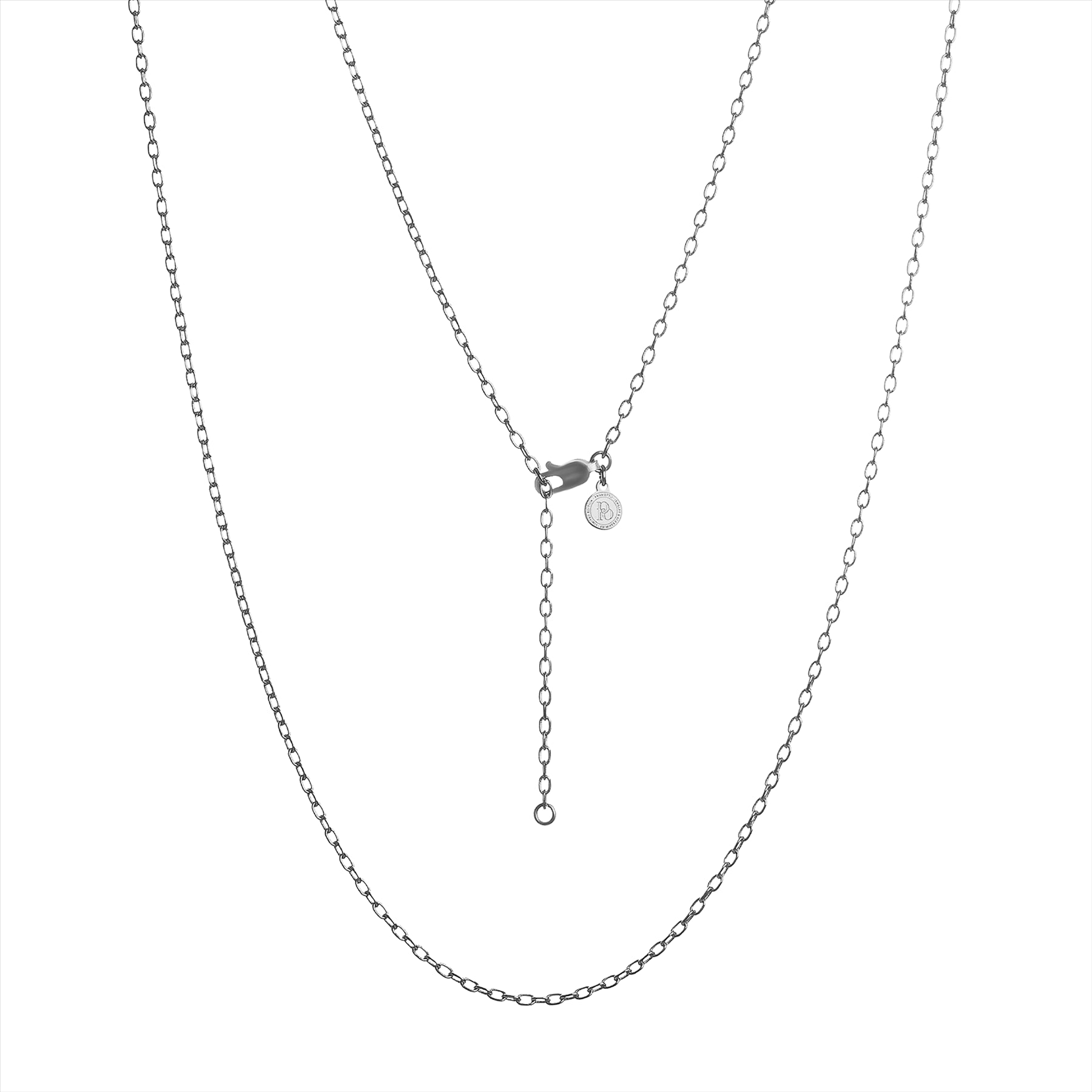 British Coin Necklace | Medallion Pendant Jewelry | Rhodium Plated 3 Pence | Queen Elizabeth II | 1954 - 1970