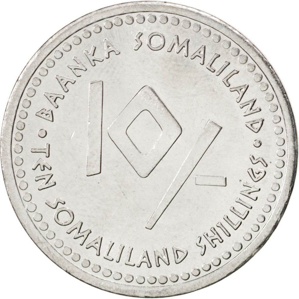 Somalilandia | Moneda de 10 chelines | Cáncer | Acero inoxidable | KM:12 | 2006