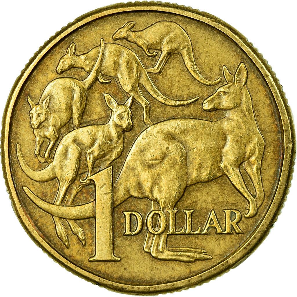 Australia | 1 Dollar Coin | Kangaroos | Km:77 | 1984