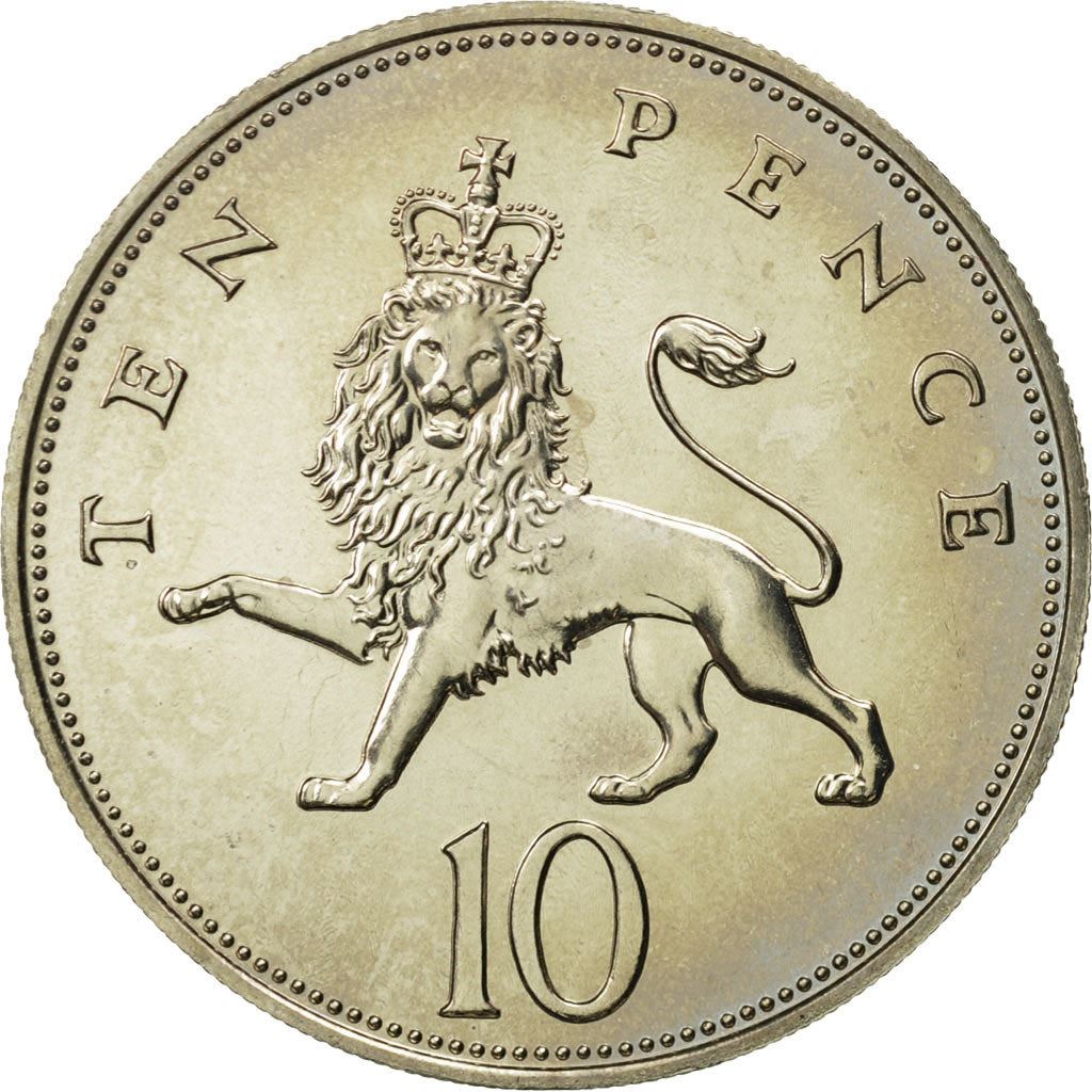 United Kingdom | 10 Pence Coin | Elizabeth II | Km:938 | 1985 - 1992