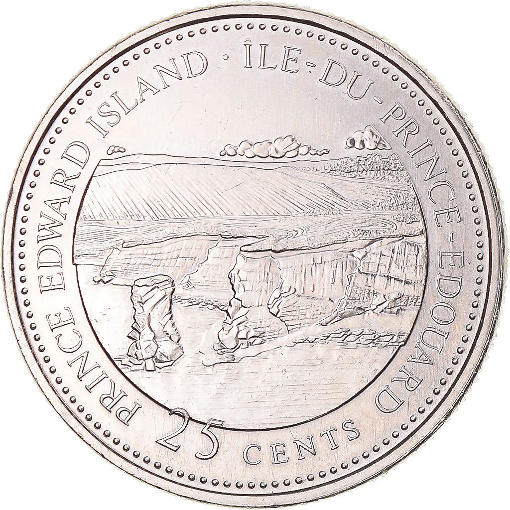 Canada | 25 Cents Coin | Nickel | Cousins Shore | KM:222 | 1992