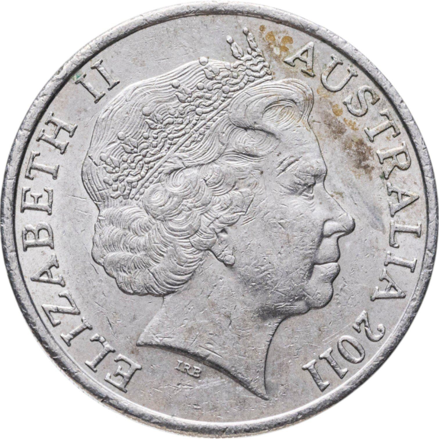 Australia | 20 Cents Coin | Royal Wedding | KM:1566 | 2011