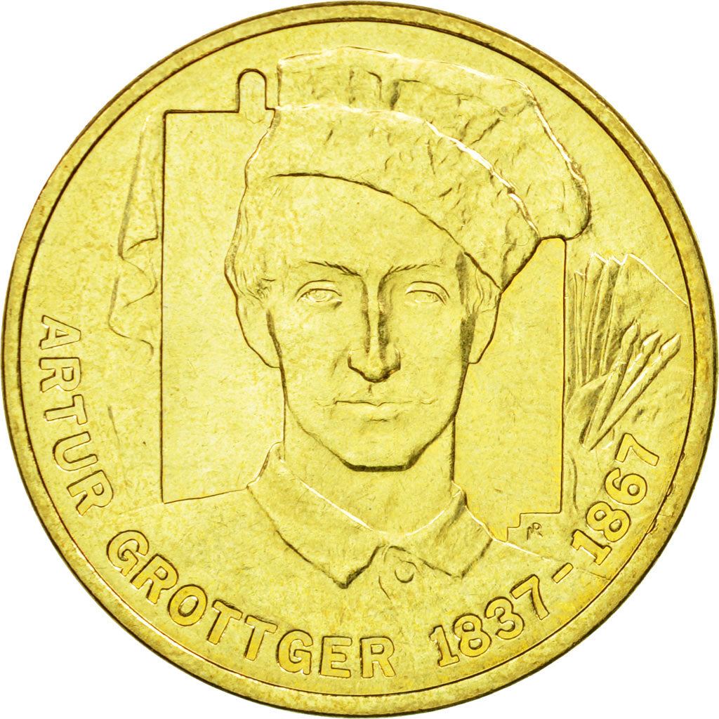 Poland | 2 Zlotys Coin | Artur Grottger | Y:746 | 2010