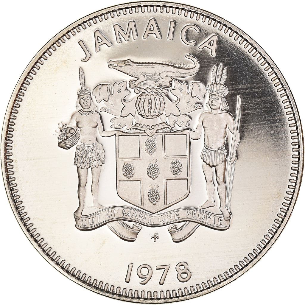 Jamaica Coin | 20 Cents Coin | Mahoe Tree | KM69 | 1976 - 1987