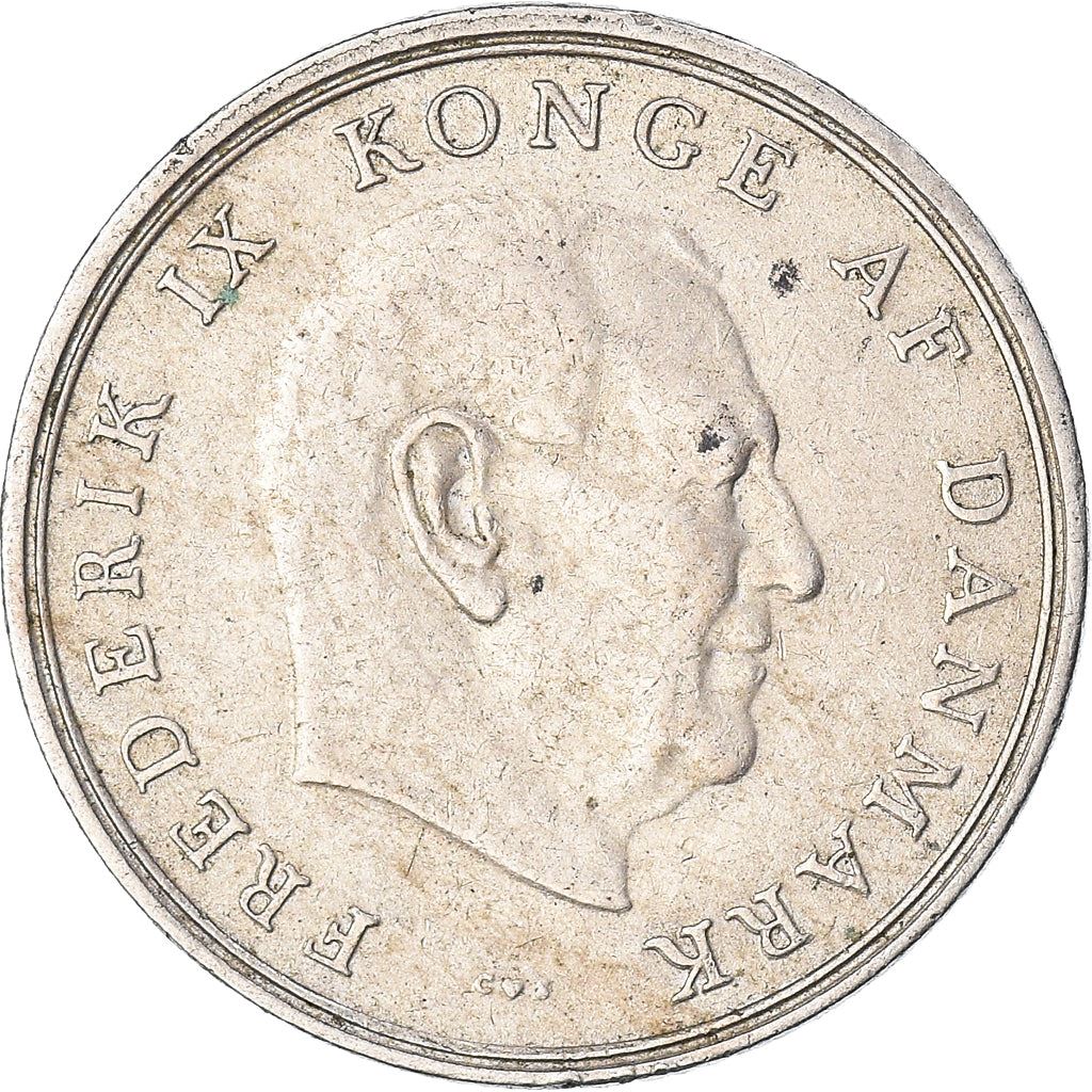 Denmark | 1 Krone Coin | Frederik IX | Km:851 | 1960 - 1972
