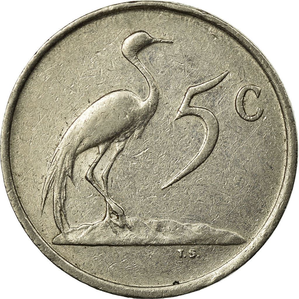 South Africa 5 Cents SUID-AFRIKA - SOUTH AFRICA Coin KM84 1970 - 1989