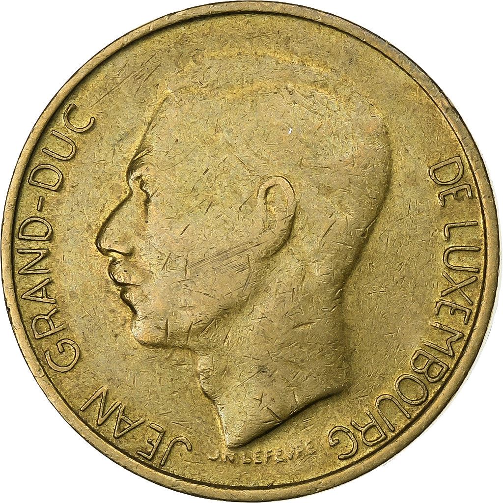 Luxembourg | 5 Francs | Monarch | Aluminium-nickel bronze | KM:60 | 1986-1988