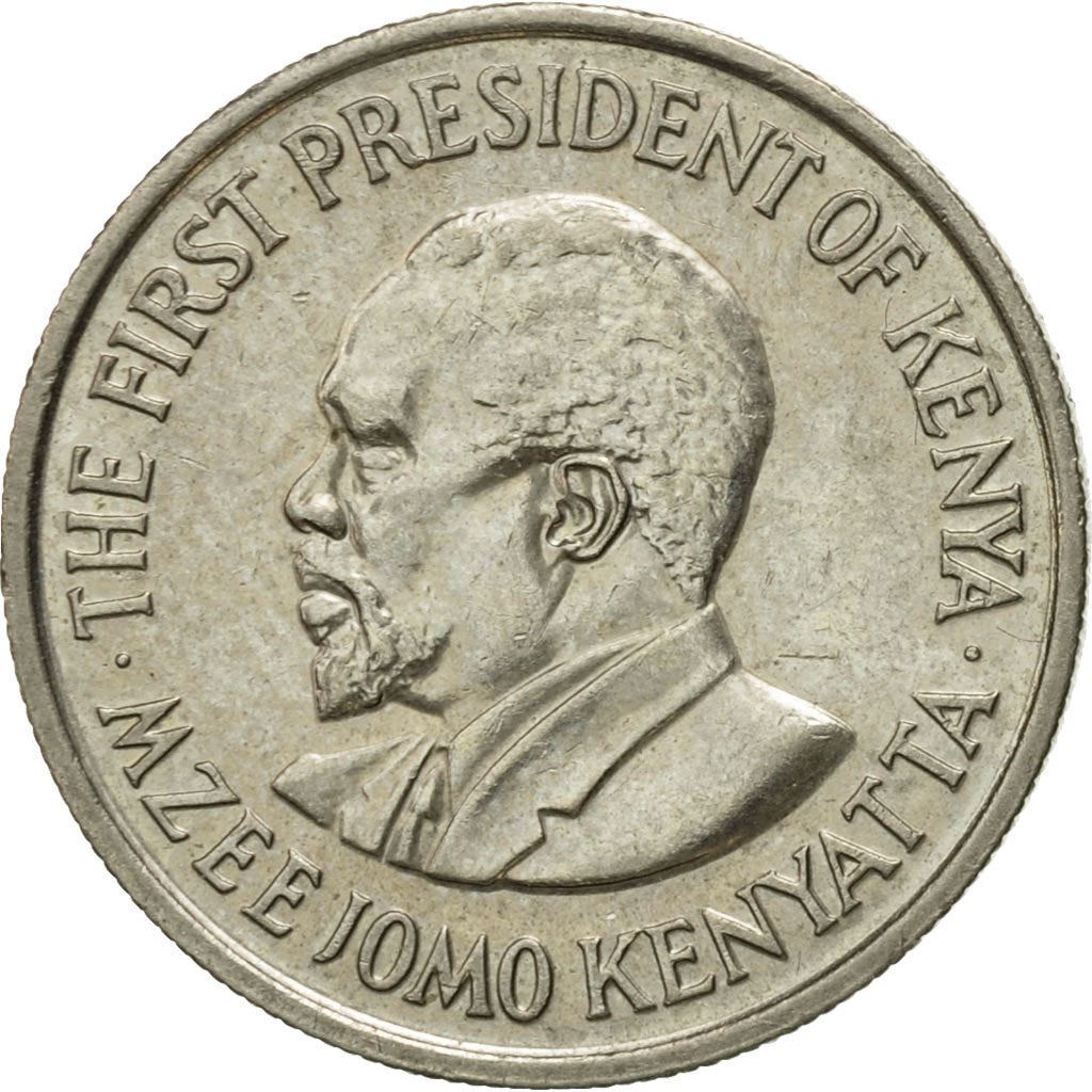 Kenya 50 Cents | Mzee Jomo Kenyatta Coin | KM13 | 1969 - 1978
