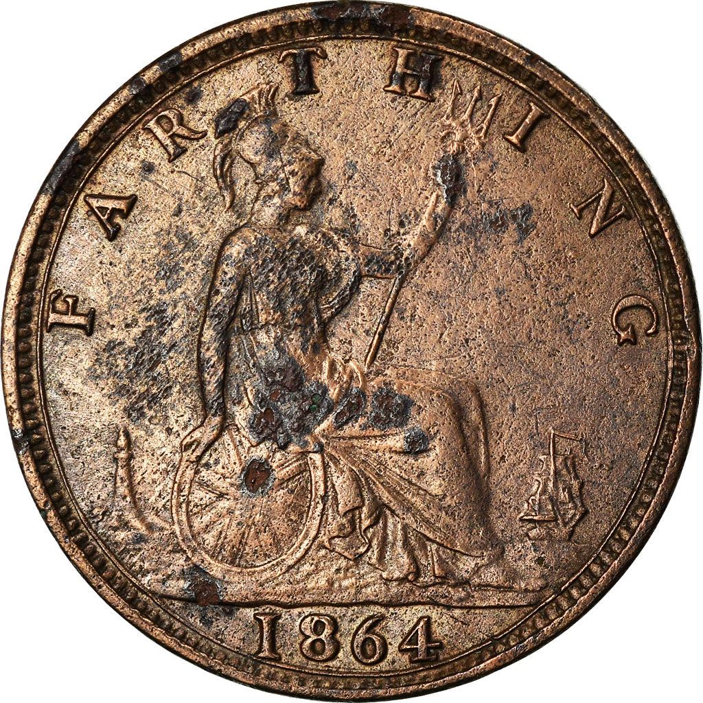United Kingdom | 1 Farthing Coin | Victoria | Km:747 | 1860 - 1873