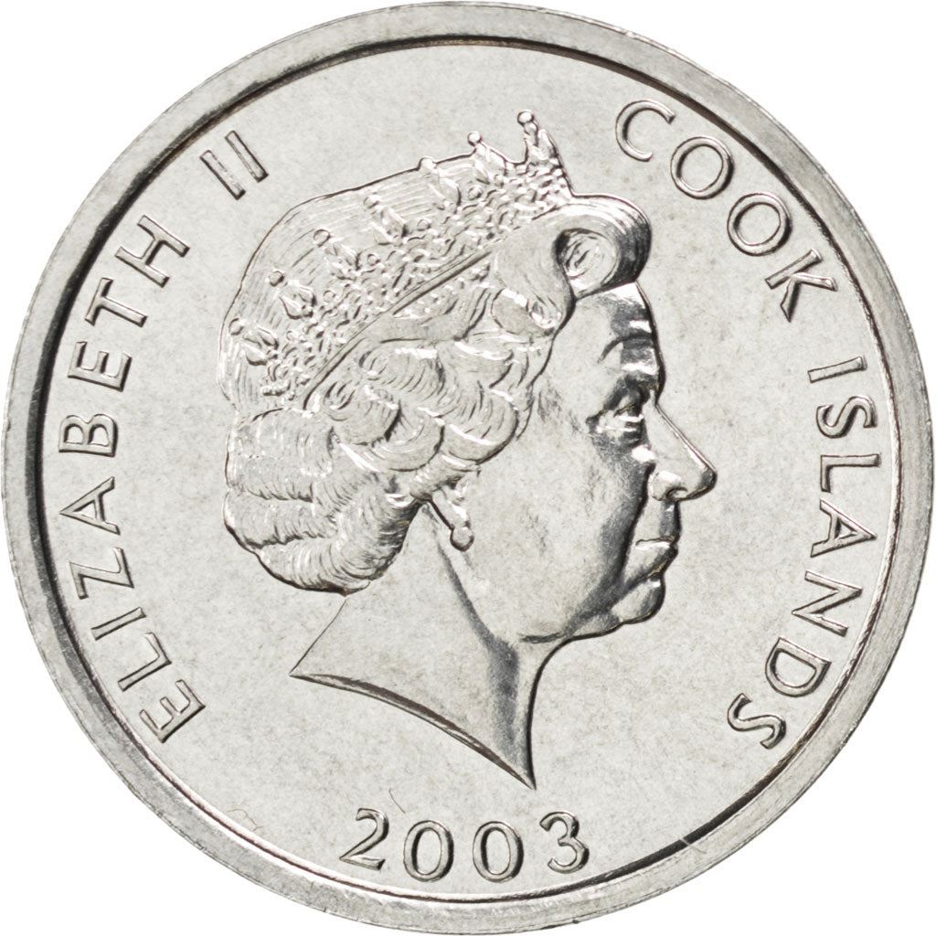 Cookøerne | 1 Cent Mønt | James Cook | Km:419 | 2003