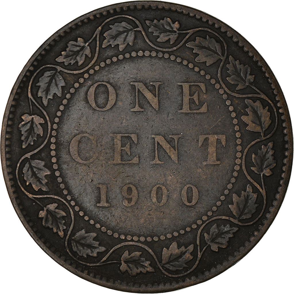 Canada | 1 Cent Coin | Bronze | Wreath | KM:7 | 1876-1901
