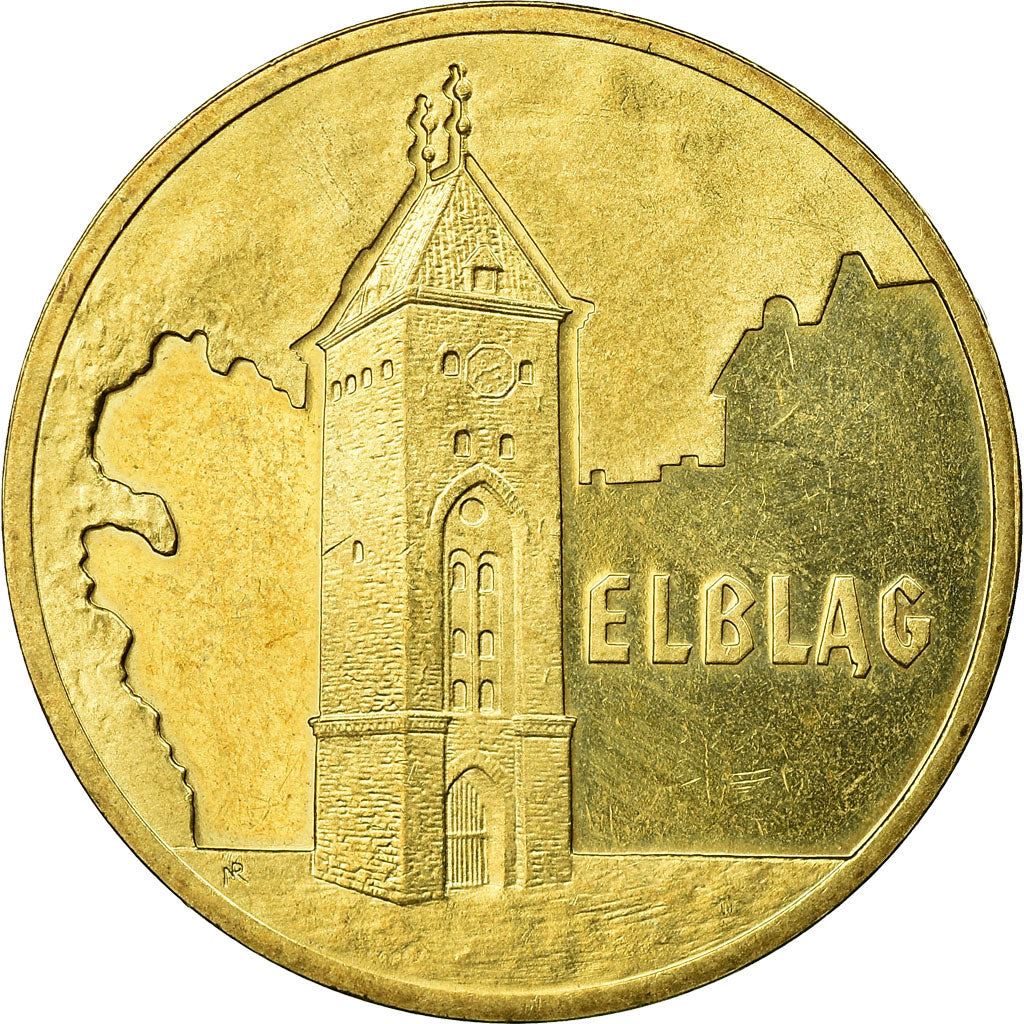 Poland | 2 Zlotys Coin | Elbląg | Y:546 | 2006