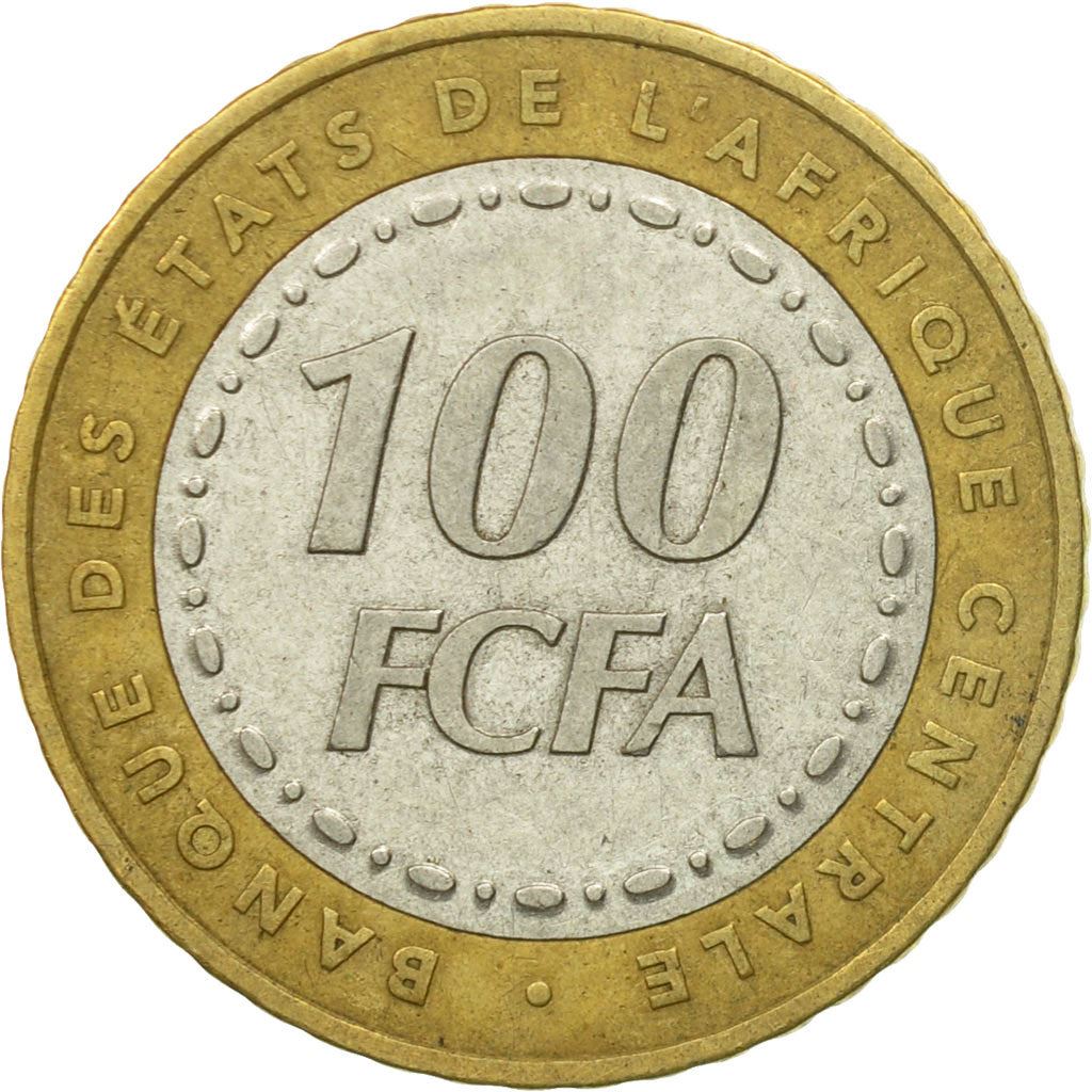 Central African States | 100 Francs Cfa Coin | Plants | Km:15 | 2006 - 2023