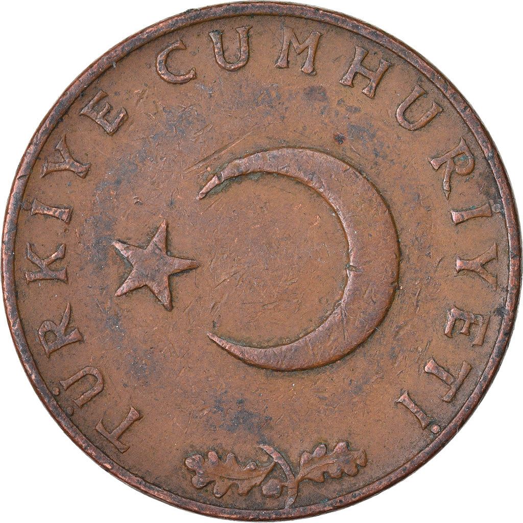Turkey Coin Turkish 10 Kurus | FAO | President Mustafa Kemal Ataturk | KM898 | 1971 - 1974