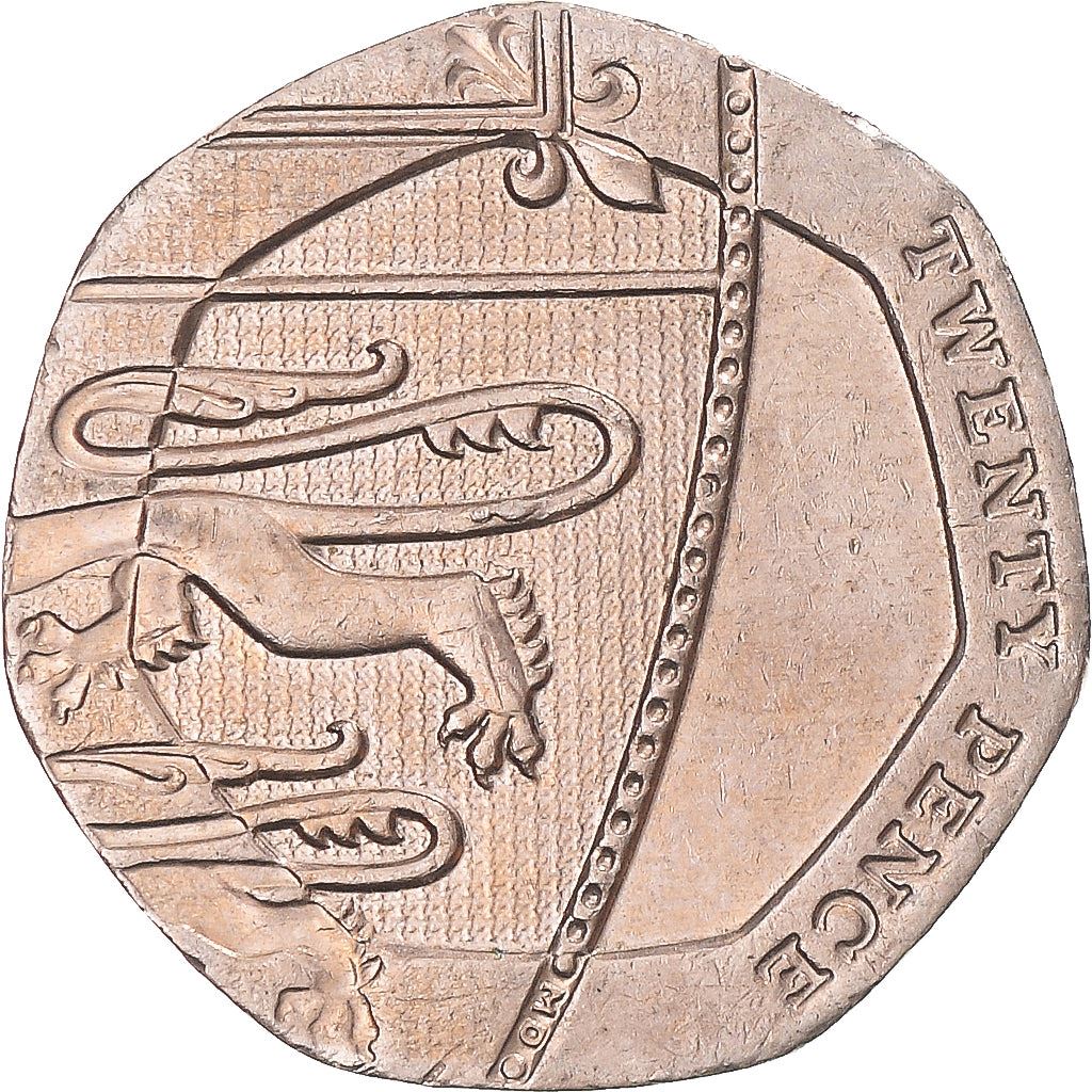 United Kingdom | 20 Pence Coin | Elizabeth II | Km:1336 | 2015 - 2022