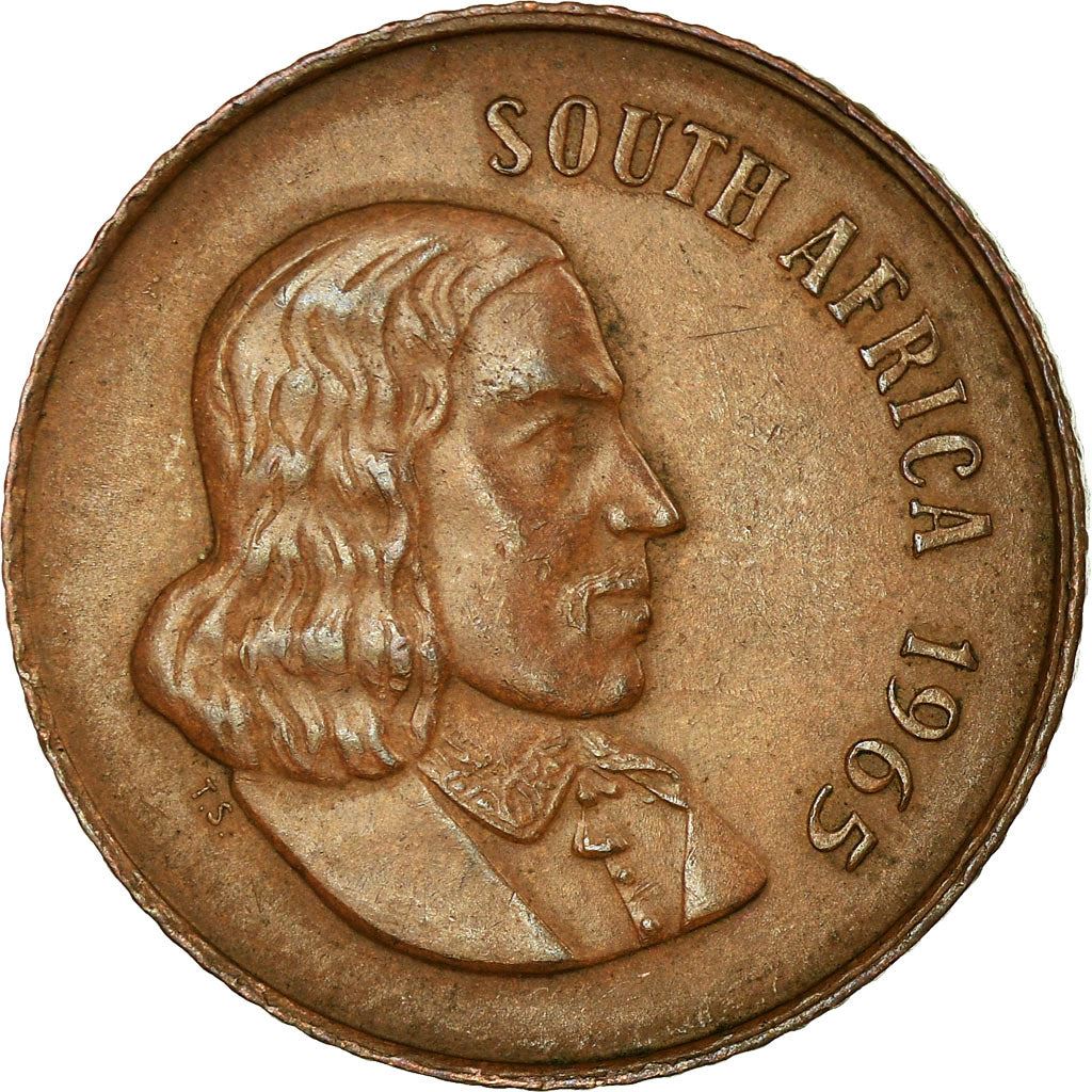 Pièce de 2 Cents d'Afrique du Sud | Légende en anglais - SOUTH AFRICA | KM66.1 | 1965 - 1969