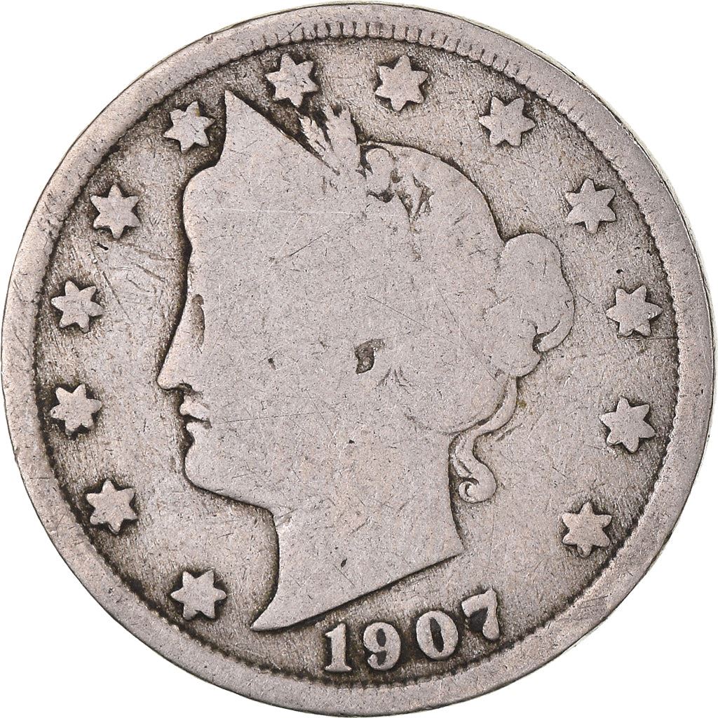 United States | 5 Cents Coin | Liberty | Roman Numeral | KM112 | 1883 - 1913