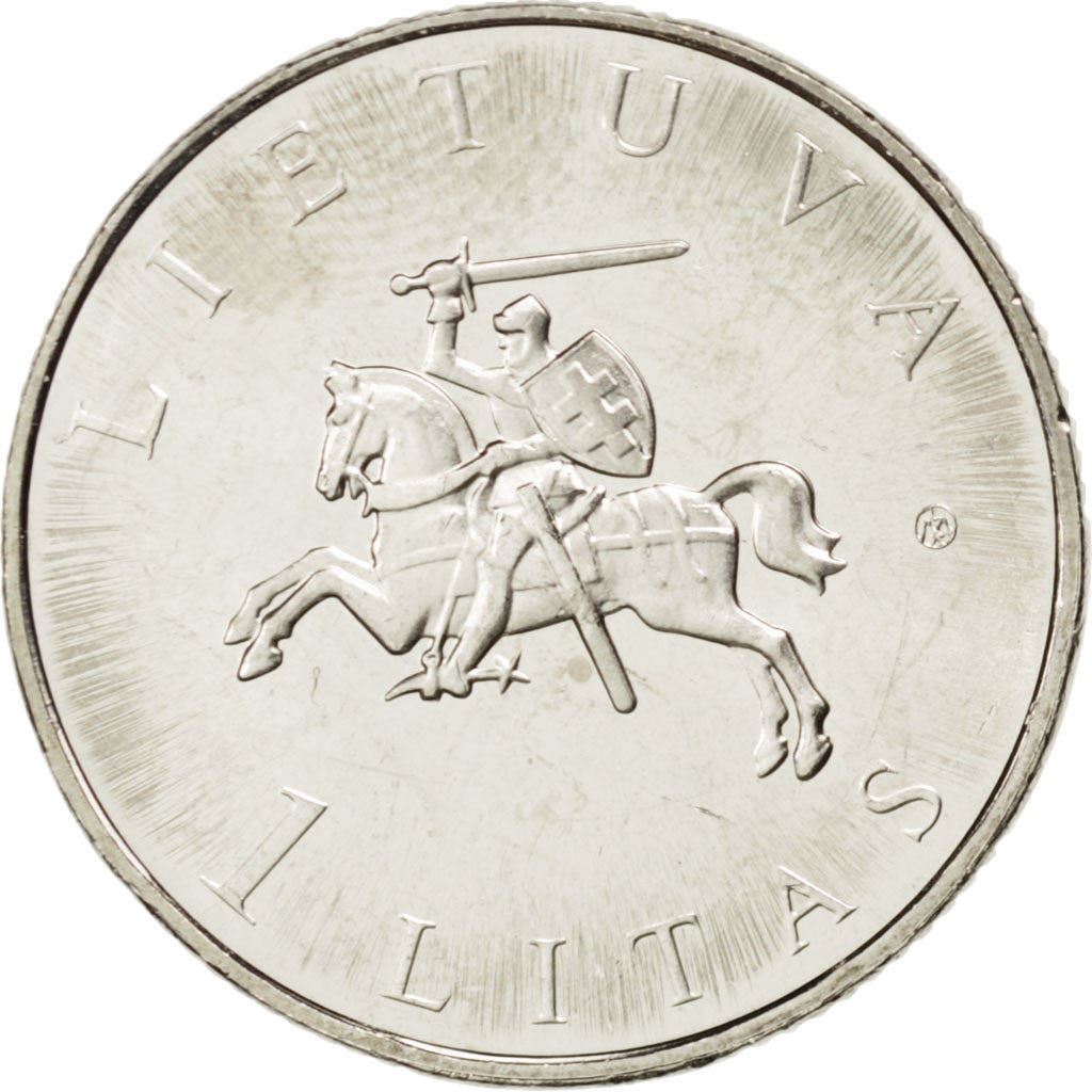 Lithuania | 1 Litas Coin | Cultural capital | KM:162 | 2009