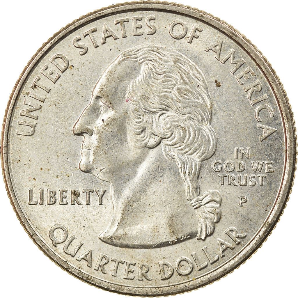 United States | 1/4 Dollar Coin | Maine | Km:345 | 2003