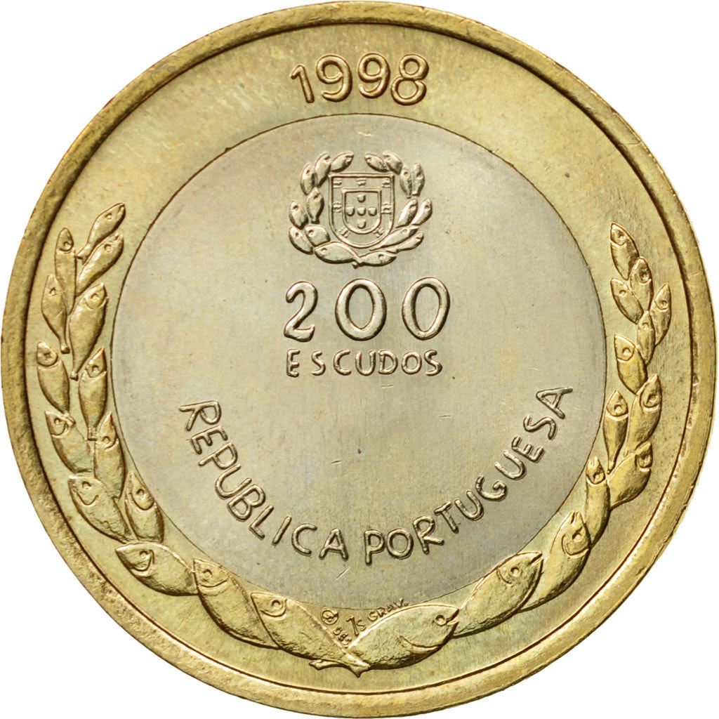 Portugal | 200 Escudos Coin | Expo '98 | Km:706 | 1998