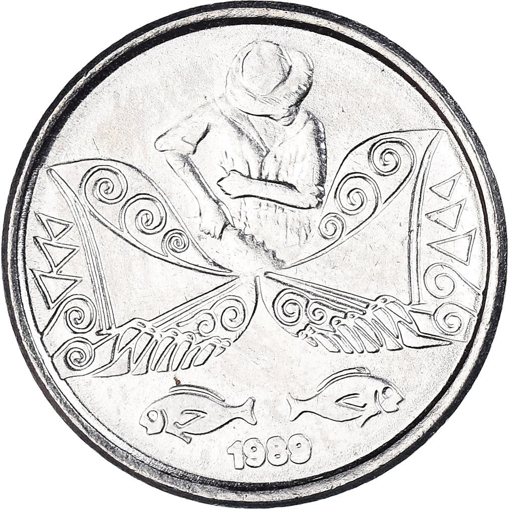 Brazil | 5 Centavos Coin | Fisher | Km:612 | 1989 - 1990