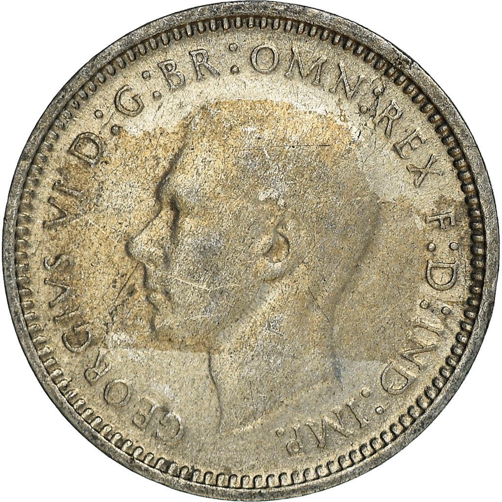 Australia | 3 Pence Coin | Wheat | Km:37A | 1947 - 1948