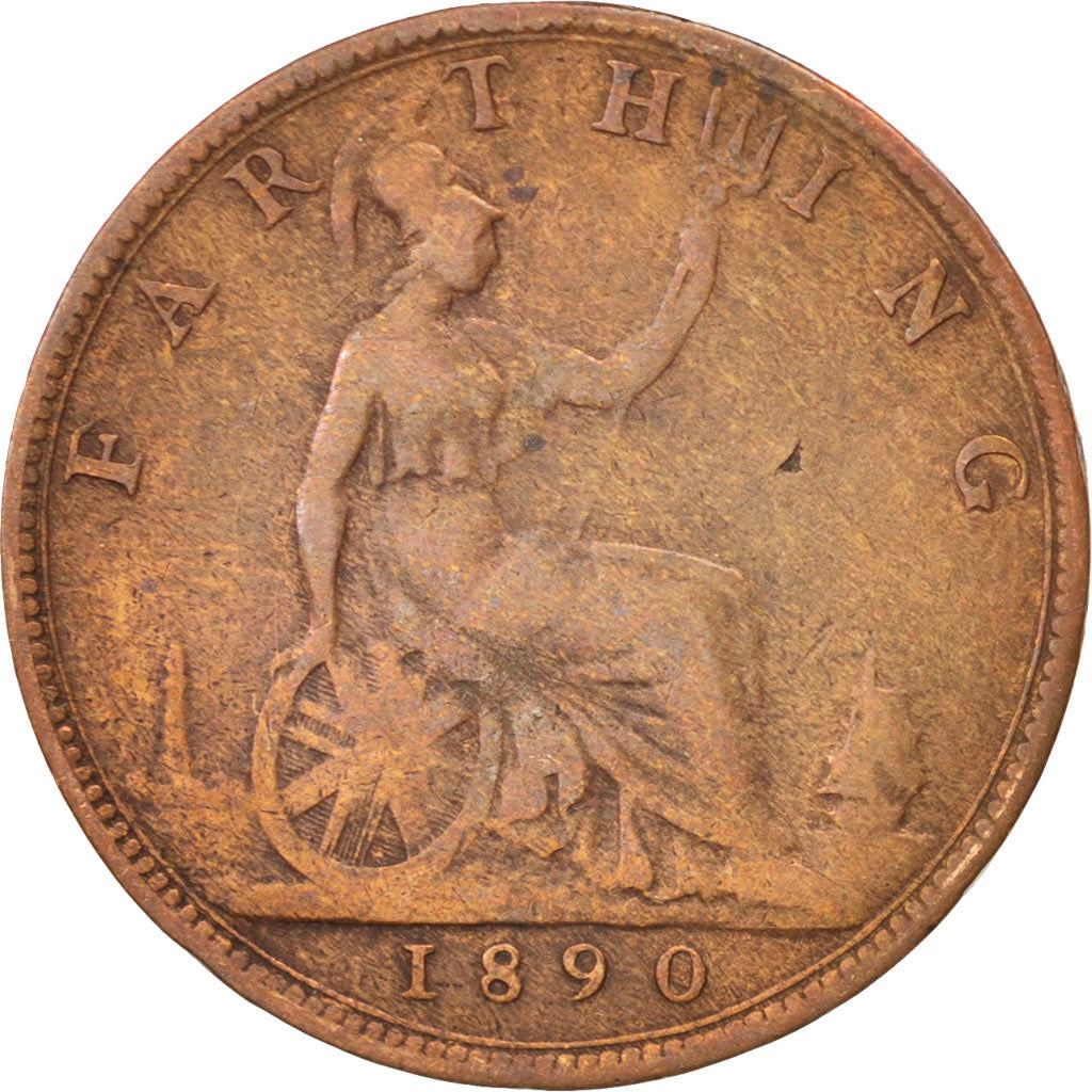 United Kingdom | 1 Farthing Coin | Victoria | Km:753 | 1874 - 1895