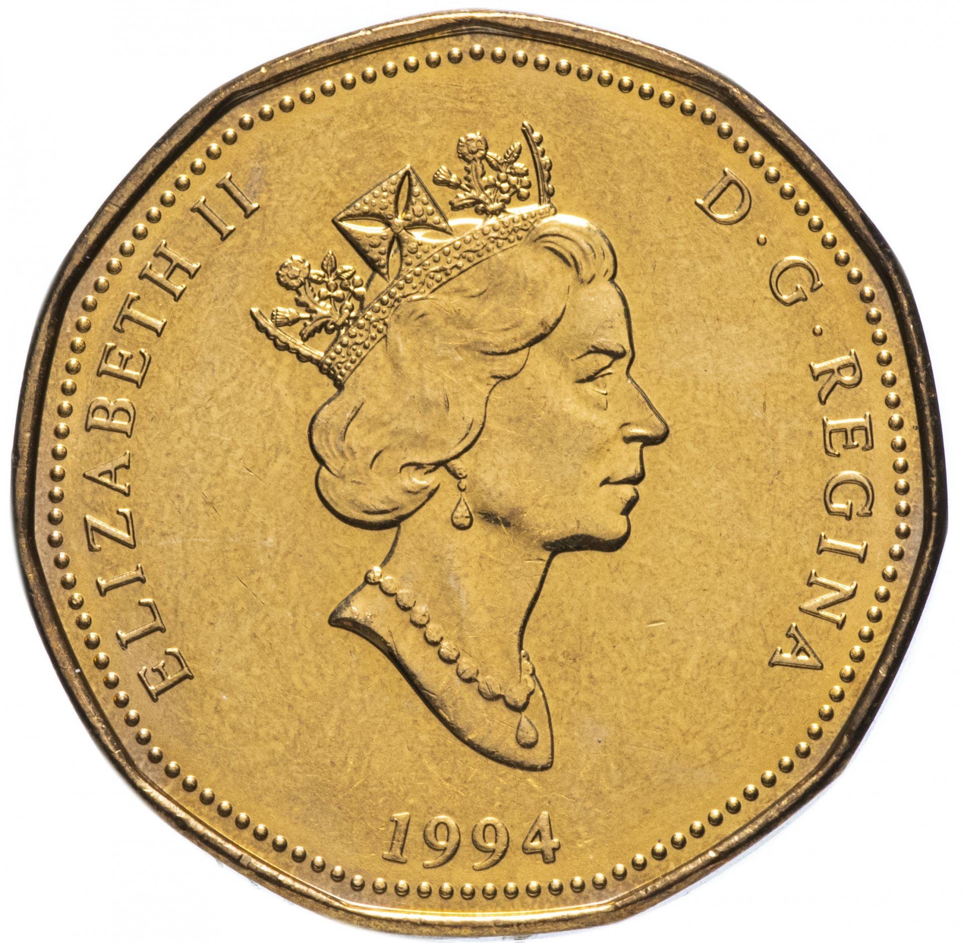 Canada | 1 Dollar Coin | War Memorial | Bronze plated nickel | KM:248 | 1994