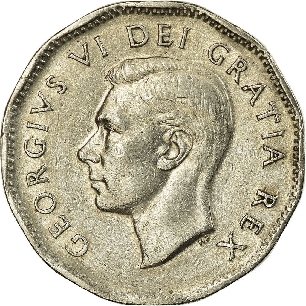 Canada | 5 Cents Coin | Nickel | KM:42 | 1948-1950
