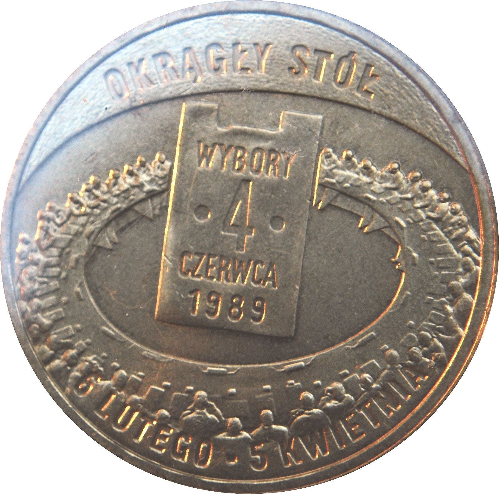 Poland | 2 Z?ote | General elections | Round Table | Eagle | KM680 | 2009