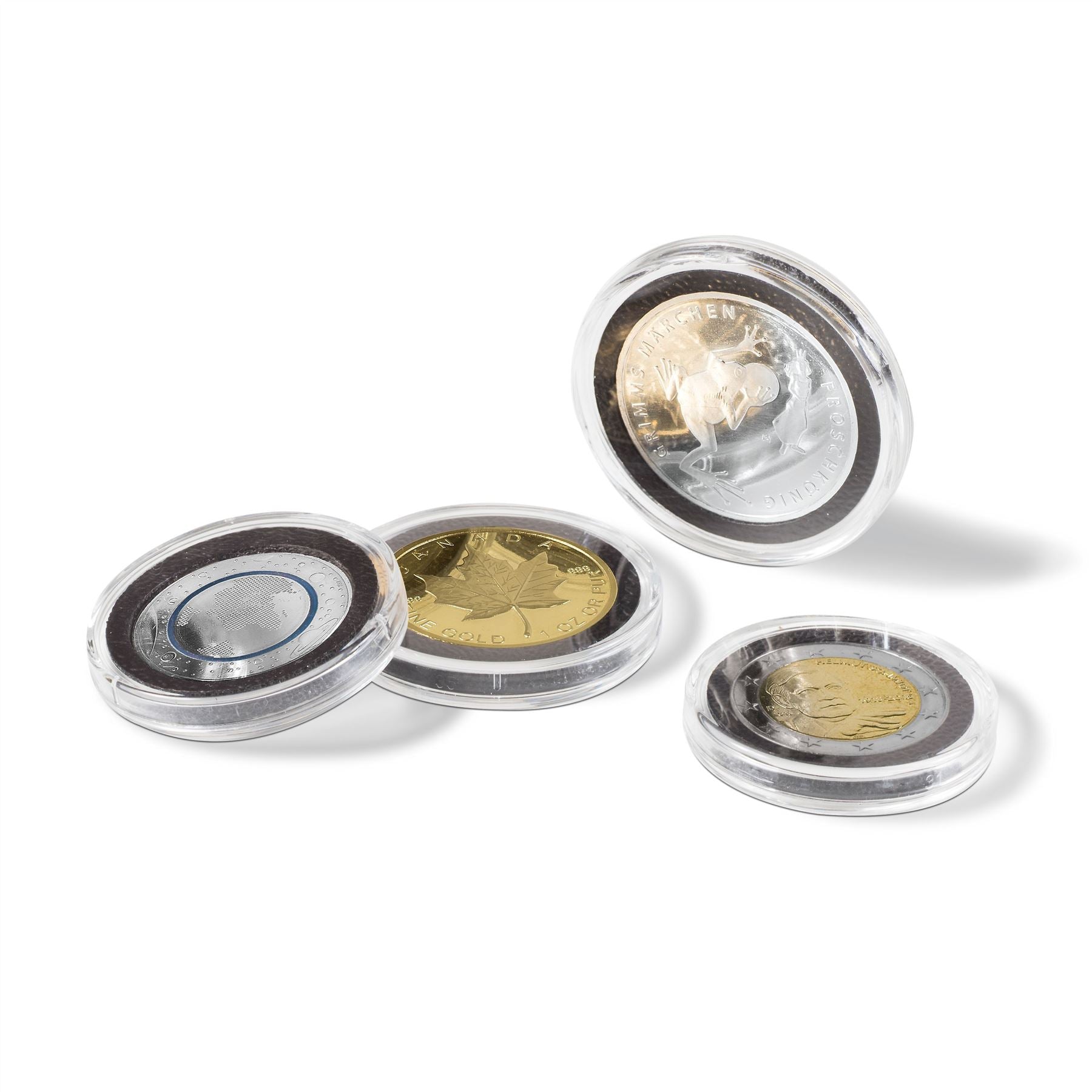 ULTRA "Intercept" Rimless Coin Capsules | With Active Protection Against Tarnish | 26-41mm | Packs of 10