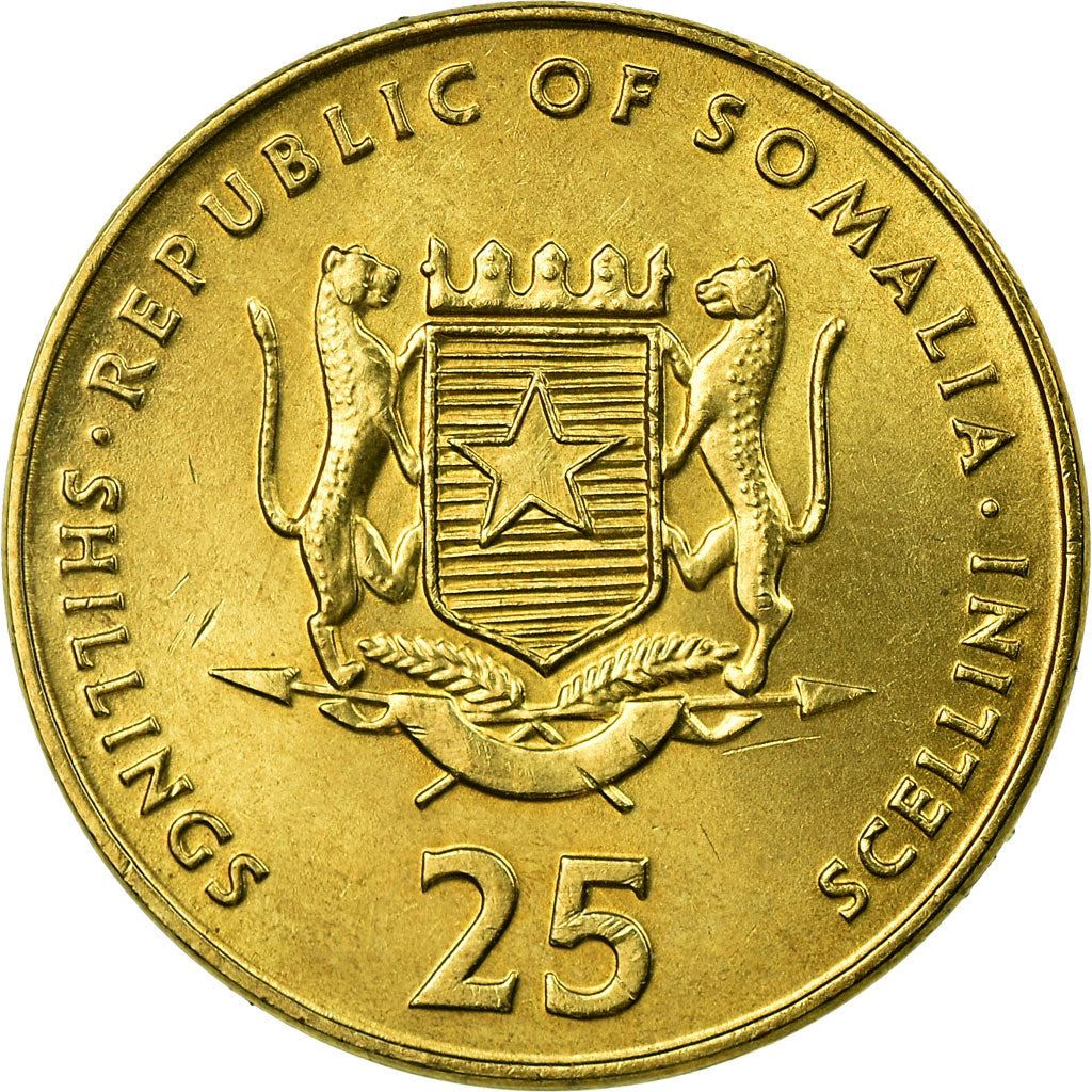 Somalia | 25 Shillings Coin | Soccer PLayer | KM:103 | 2001