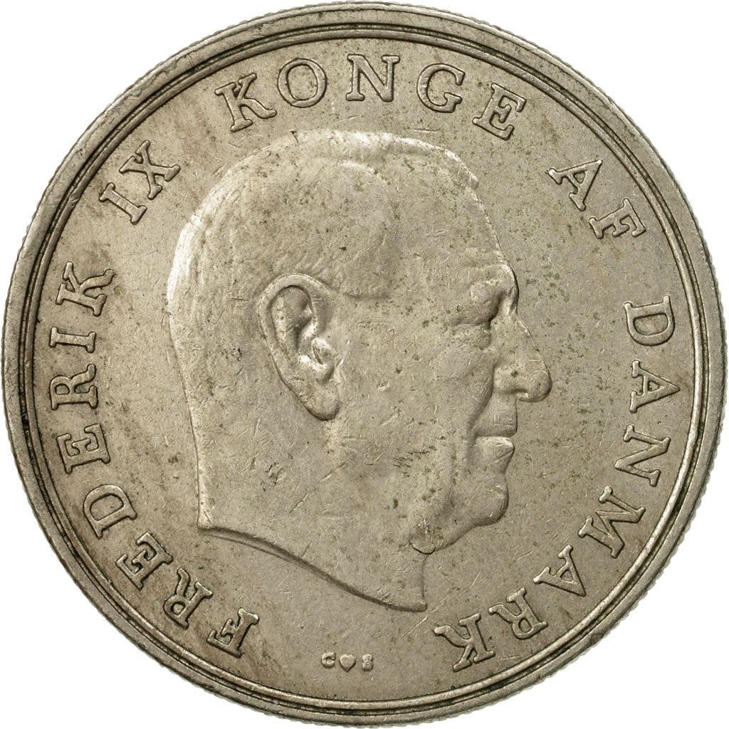Denmark | 5 Kroner Coin | Frederik IX | Km:853 | 1960 - 1972