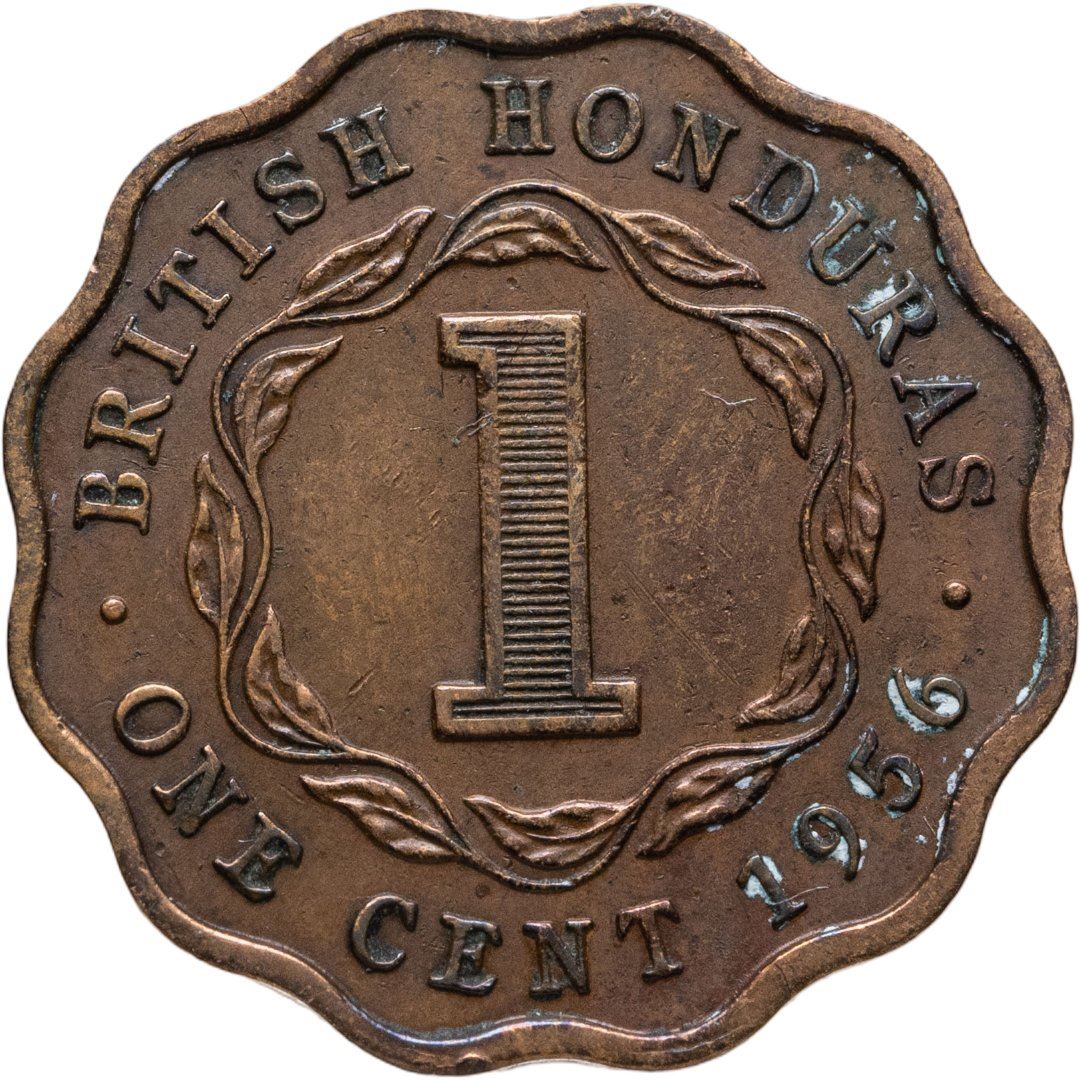Belize › Honduras Britannico | Moneta da 1 Cent | Elisabetta II | Km:30 | 1956 - 1973