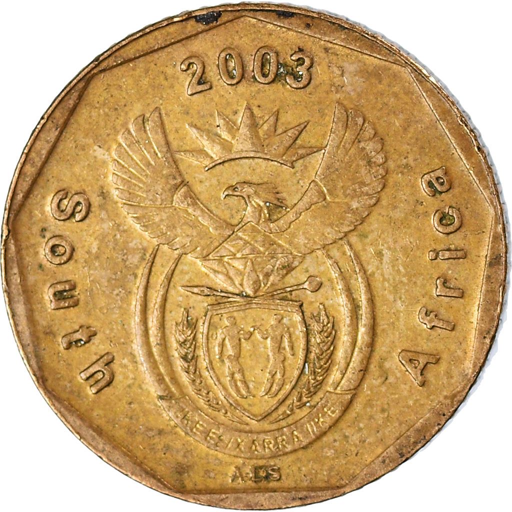 Sydafrika 10 Cent Engelsk Legend - Sydafrika Mynt KM347 2003