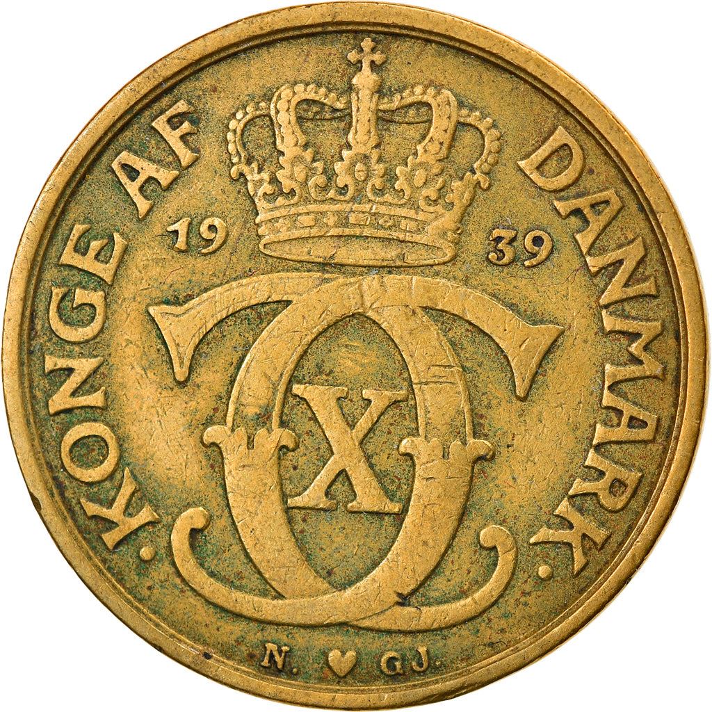 Denmark | 1 Krone Coin | Monogram | Km:824 | 1924 - 1941