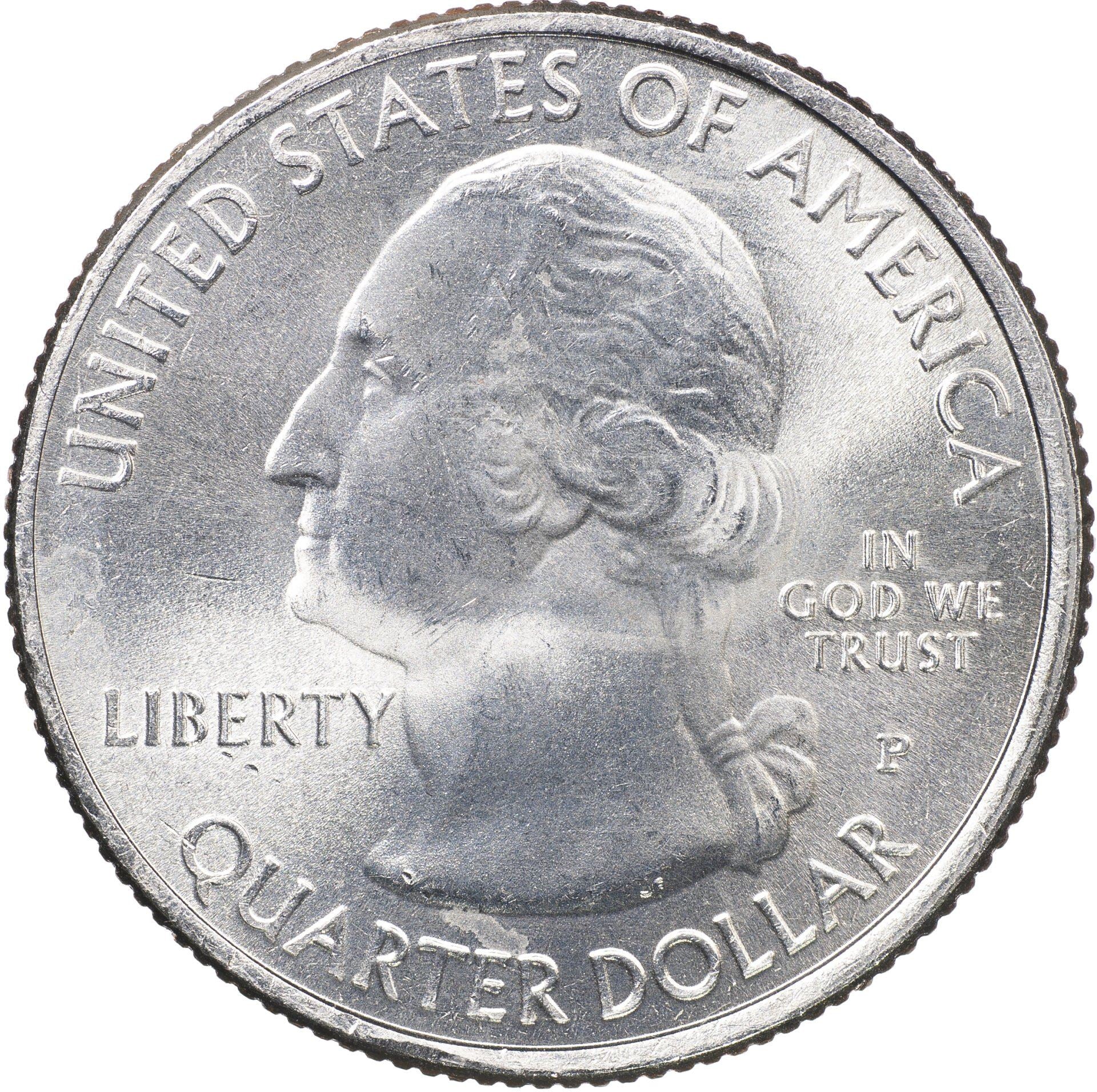 United States | 1/4 Dollar Coin | Great Basin Park | Km:544 | 2013