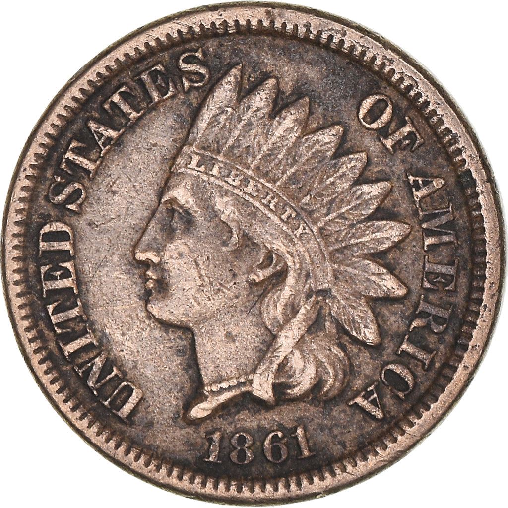 United States | 1 Cent Coin | Lady Liberty | KM90 | 1860 - 1864