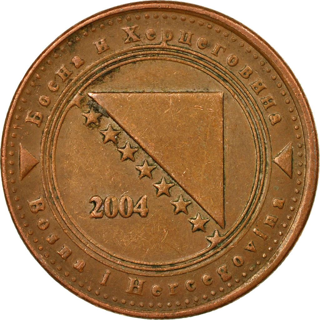 Bosnia and Herzegovina | 20 Feninga Coin | Map of Bosnia | Km:116 | 1998 - 2025