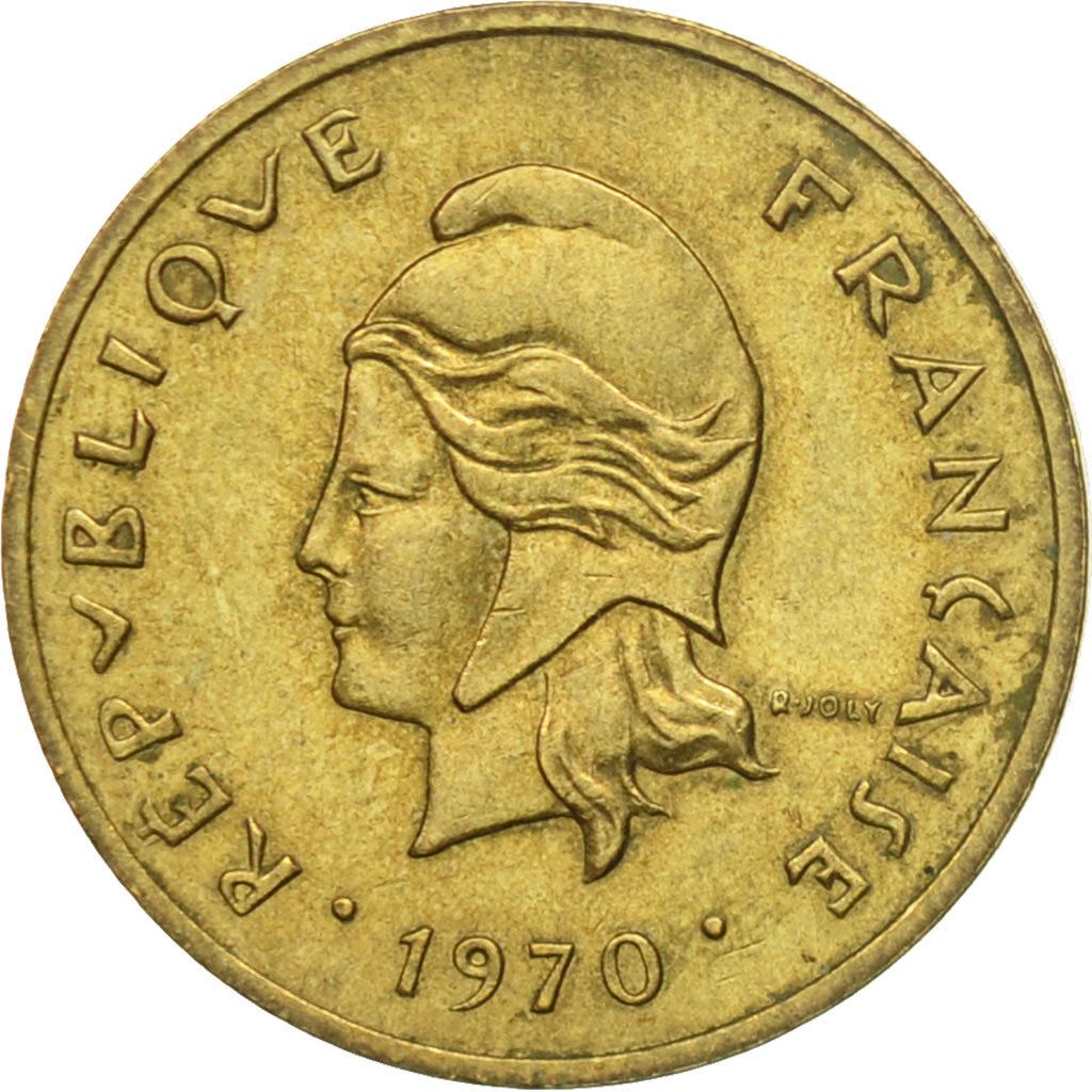 New Hebrides | 1 Franc Coin | Marianne | Frigate Bird | Km:4.1 | 1970