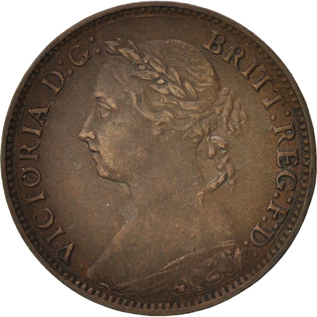 United Kingdom | 1 Farthing Coin | Victoria | Km:753 | 1874 - 1895