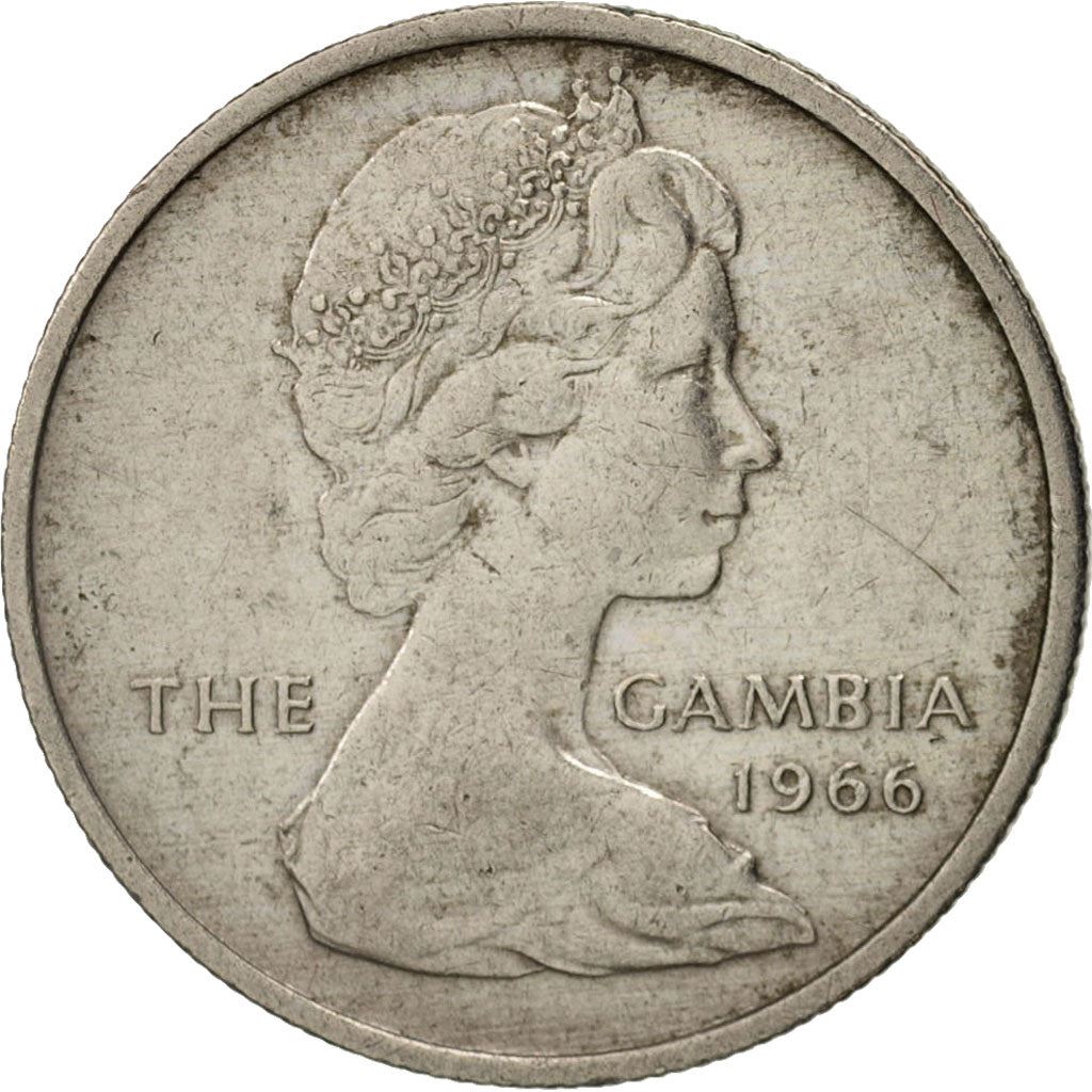 The Gambia | 6 Pence Coin | Peanuts | Km:3 | 1966