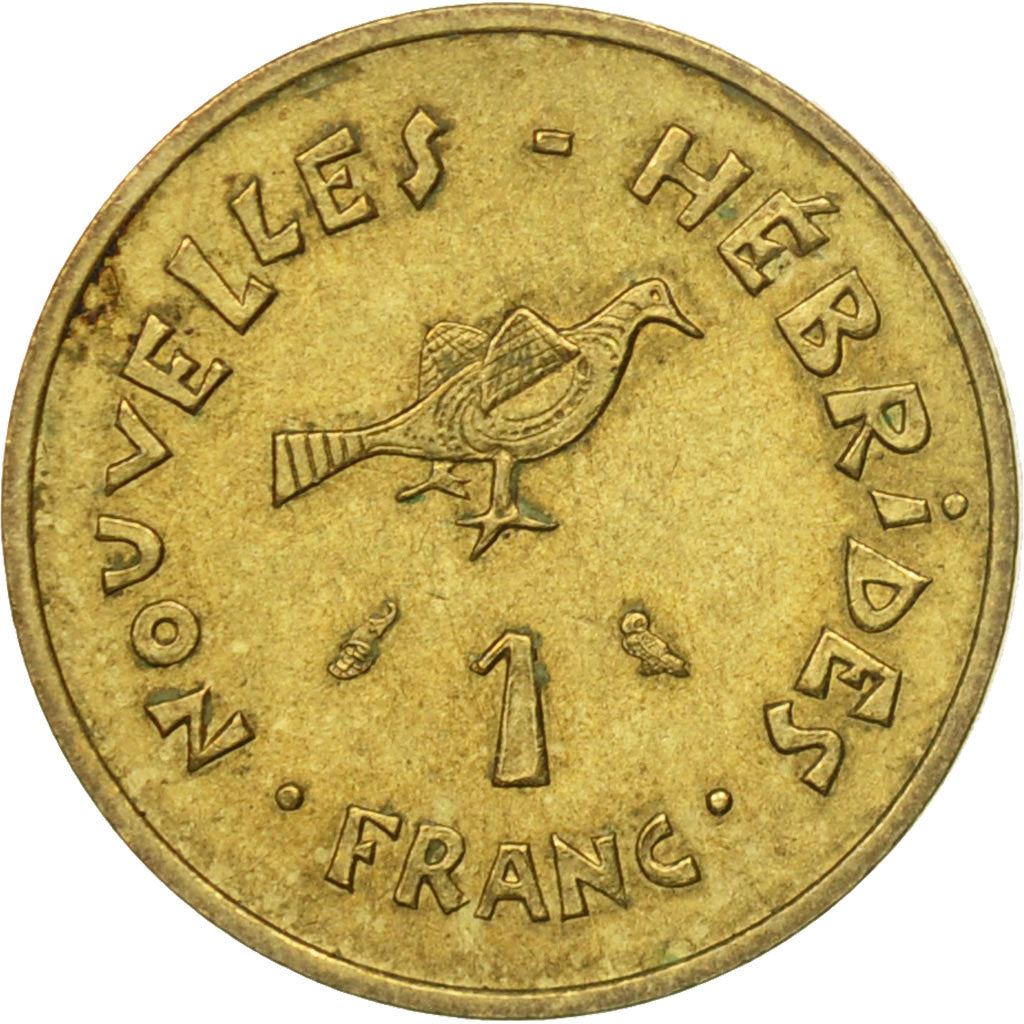 New Hebrides | 1 Franc Coin | Marianne | Frigate Bird | Km:4.1 | 1970