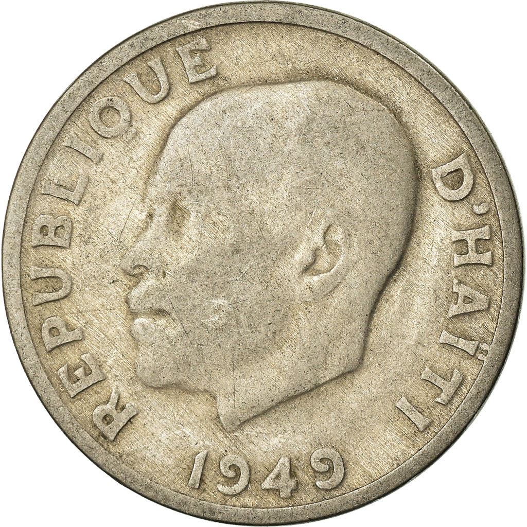 Haiti | 10 Centimes Coin | Dumarsais Estime | Cannon | Km:58 | 1949